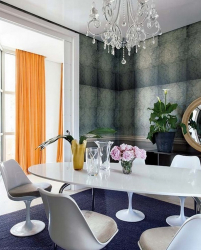Crie uma bela iluminação (150 + Foto): lustres de cristal no interior da sala e quarto (teto, pendurado, clássico)