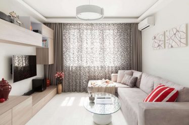 O interior de uma pequena sala de estar: 190+ (Fotos) Idéias modernas (móveis, papel de parede, zoneamento)