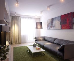 O interior de uma pequena sala de estar: 190+ (Fotos) Idéias modernas (móveis, papel de parede, zoneamento)