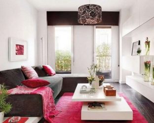 O interior de uma pequena sala de estar: 190+ (Fotos) Idéias modernas (móveis, papel de parede, zoneamento)