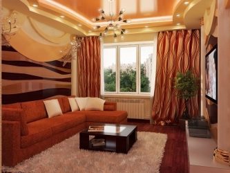 O interior de uma pequena sala de estar: 190+ (Fotos) Idéias modernas (móveis, papel de parede, zoneamento)