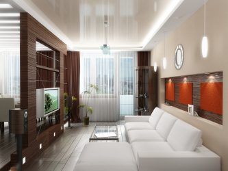 O interior de uma pequena sala de estar: 190+ (Fotos) Idéias modernas (móveis, papel de parede, zoneamento)