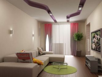 O interior de uma pequena sala de estar: 190+ (Fotos) Idéias modernas (móveis, papel de parede, zoneamento)