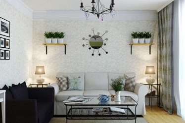 O interior de uma pequena sala de estar: 190+ (Fotos) Idéias modernas (móveis, papel de parede, zoneamento)