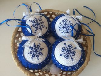 Como fazer lindas bolas para o novo 2019 com as próprias mãos? Artesanatos interessantes e volumosos (mais de 115 fotos). 9 master classes passo-a-passo