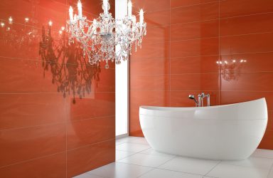 Opções de acabamento para a telha do banheiro (mais de 175 fotos). Crie um design que será lembrado
