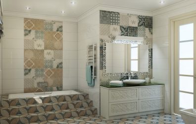 Opções de acabamento para a telha do banheiro (mais de 175 fotos). Crie um design que será lembrado