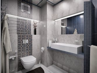 Opções de acabamento para a telha do banheiro (mais de 175 fotos). Crie um design que será lembrado