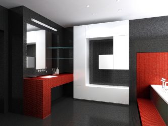 Opções de acabamento para a telha do banheiro (mais de 175 fotos). Crie um design que será lembrado
