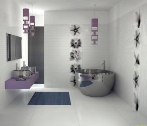 Opções de acabamento para a telha do banheiro (mais de 175 fotos). Crie um design que será lembrado