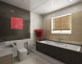 Opções de acabamento para a telha do banheiro (mais de 175 fotos). Crie um design que será lembrado