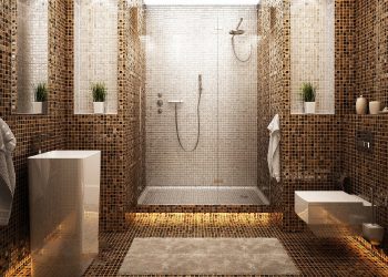 Opções de acabamento para a telha do banheiro (mais de 175 fotos). Crie um design que será lembrado