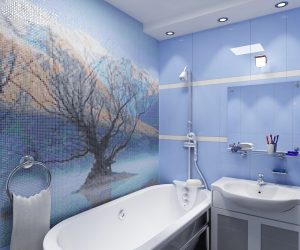Opções de acabamento para a telha do banheiro (mais de 175 fotos). Crie um design que será lembrado