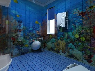 Opções de acabamento para a telha do banheiro (mais de 175 fotos). Crie um design que será lembrado