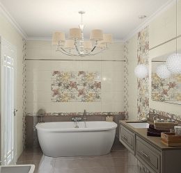 Opções de acabamento para a telha do banheiro (mais de 175 fotos). Crie um design que será lembrado