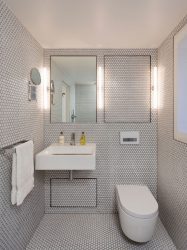 Opções de acabamento para a telha do banheiro (mais de 175 fotos). Crie um design que será lembrado