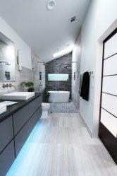Opções de acabamento para a telha do banheiro (mais de 175 fotos).Crie um design que será lembrado