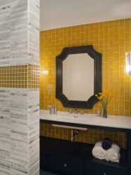 Opções de acabamento para a telha do banheiro (mais de 175 fotos). Crie um design que será lembrado
