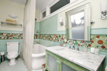 Opções de acabamento para a telha do banheiro (mais de 175 fotos). Crie um design que será lembrado