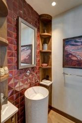 Opções de acabamento para a telha do banheiro (mais de 175 fotos). Crie um design que será lembrado