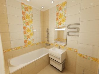 Opções de acabamento para a telha do banheiro (mais de 175 fotos). Crie um design que será lembrado