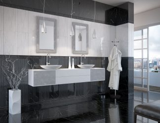 Opções de acabamento para a telha do banheiro (mais de 175 fotos). Crie um design que será lembrado