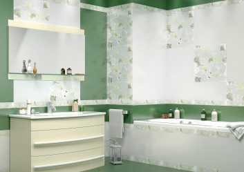 Opções de acabamento para a telha do banheiro (mais de 175 fotos). Crie um design que será lembrado
