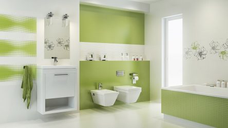 Opções de acabamento para a telha do banheiro (mais de 175 fotos). Crie um design que será lembrado
