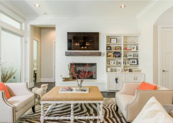 Como pendurar uma TV na parede? Mais de 150 projetos interiores da foto