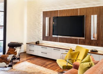 Como pendurar uma TV na parede? Mais de 150 projetos interiores da foto