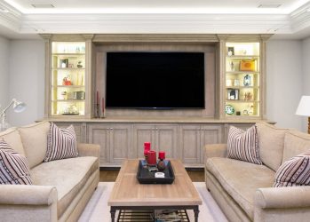 Como pendurar uma TV na parede? Mais de 150 projetos interiores da foto