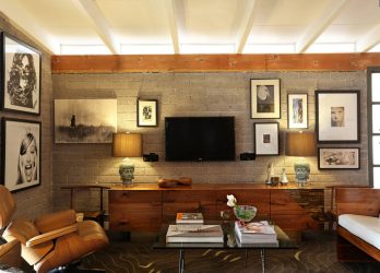 Como pendurar uma TV na parede? Mais de 150 projetos interiores da foto