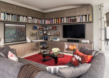 Como pendurar uma TV na parede? Mais de 150 projetos interiores da foto