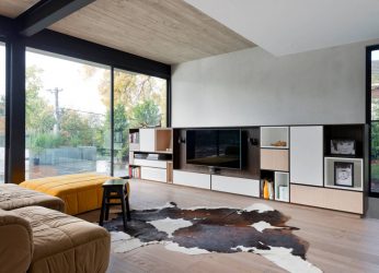Como pendurar uma TV na parede? Mais de 150 projetos interiores da foto