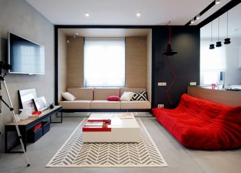 Como pendurar uma TV na parede? Mais de 150 projetos interiores da foto