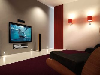 Como pendurar uma TV na parede? Mais de 150 projetos interiores da foto