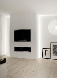 Como pendurar uma TV na parede? Mais de 150 projetos interiores da foto