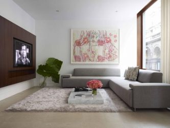 Como pendurar uma TV na parede? Mais de 150 projetos interiores da foto