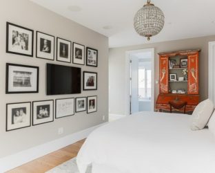 Como pendurar uma TV na parede? Mais de 150 projetos interiores da foto