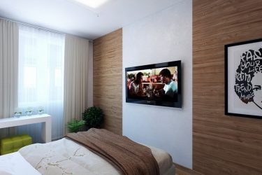 Como pendurar uma TV na parede? Mais de 150 projetos interiores da foto