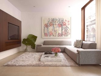 Como pendurar uma TV na parede? Mais de 150 projetos interiores da foto