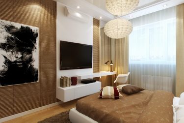 Como pendurar uma TV na parede? Mais de 150 projetos interiores da foto