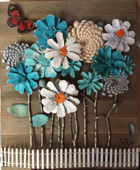 Artesanato de cones de abeto (grandes, pintados) para o Ano Novo (mais de 175 fotos) Belos brinquedos para as férias!