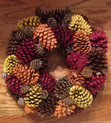 Artesanato de cones de abeto (grandes, pintados) para o Ano Novo (mais de 175 fotos) Belos brinquedos para as férias!