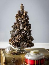 Artesanato de cones de abeto (grandes, pintados) para o Ano Novo (mais de 175 fotos) Belos brinquedos para as férias!