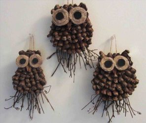 Artesanato de cones de abeto (grandes, pintados) para o Ano Novo (mais de 175 fotos) Belos brinquedos para as férias!
