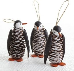 Artesanato de cones de abeto (grandes, pintados) para o Ano Novo (mais de 175 fotos) Belos brinquedos para as férias!