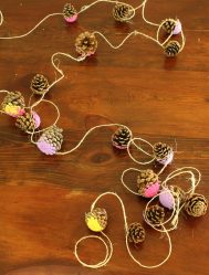 Artesanato de cones de abeto (grandes, pintados) para o Ano Novo (mais de 175 fotos) Belos brinquedos para as férias!