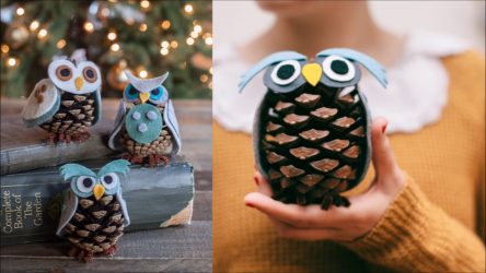 Artesanato de cones de abeto (grandes, pintados) para o Ano Novo (mais de 175 fotos) Belos brinquedos para as férias!