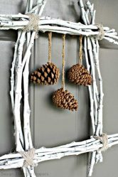Artesanato de cones de abeto (grandes, pintados) para o Ano Novo (mais de 175 fotos) Belos brinquedos para as férias!